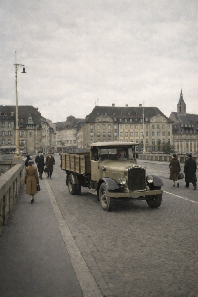 Schweizer Lastwagen der 1930er-Jahre 1 Saurer Lastwagen 1930