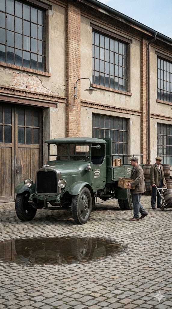 Schweizer Lastwagen der 1930er-Jahre 2 Saurer B2 160226